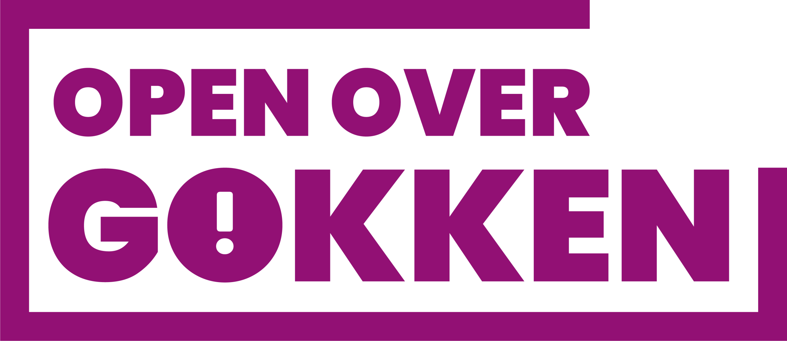 openovergokken