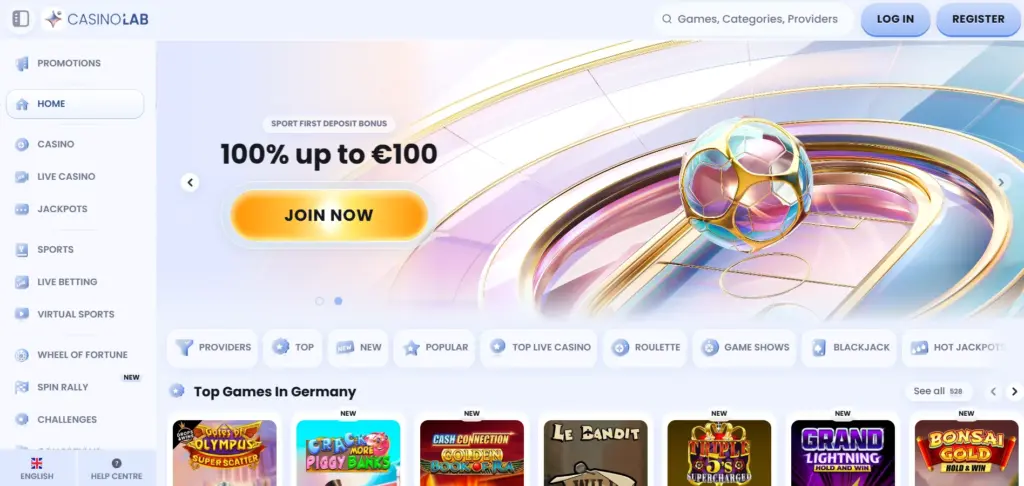 casino lab casino zonder id