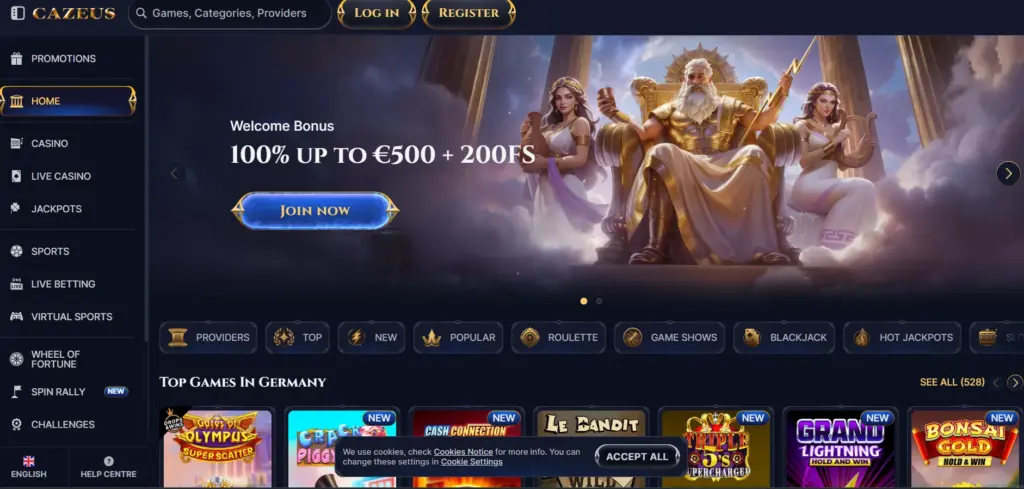 cazeus casino